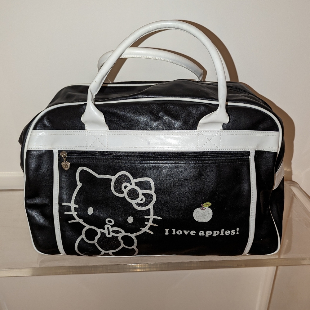 Hello Kitty Large Bag - Carry-On Bag / Overnight Bag / Duffle Bag